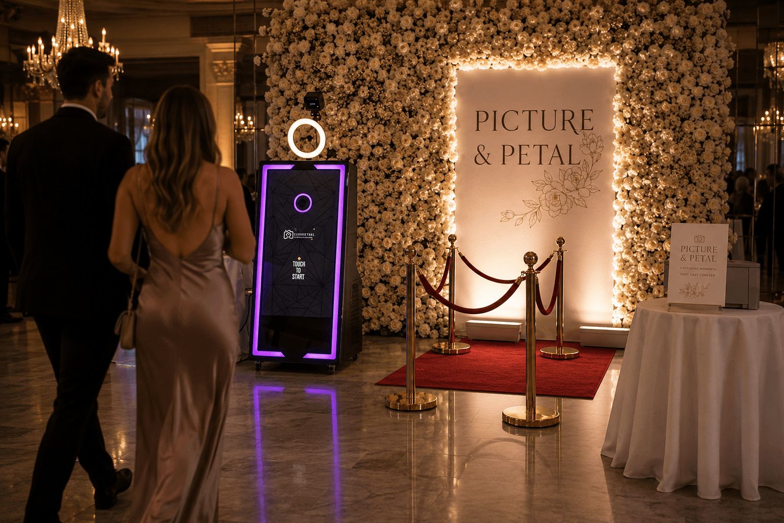 Picture & Petal team at event